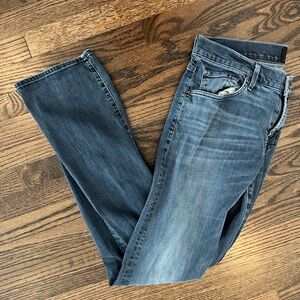 7 For All Mankind Classic Indigo Straight Jeans